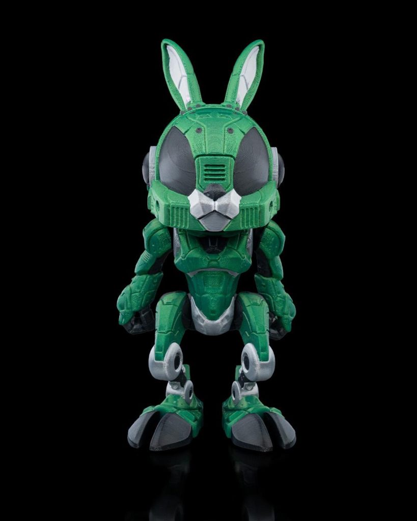 兔子机器人-3D合纵社-3D打印模型STL格式3mf格式免费下载！