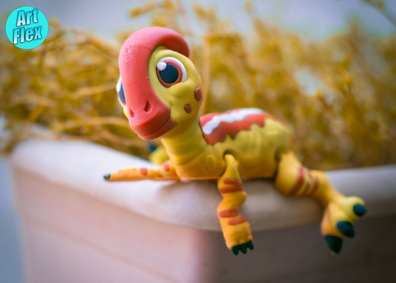 副栉龙-3D合纵社-3D打印模型STL格式3mf格式免费下载！