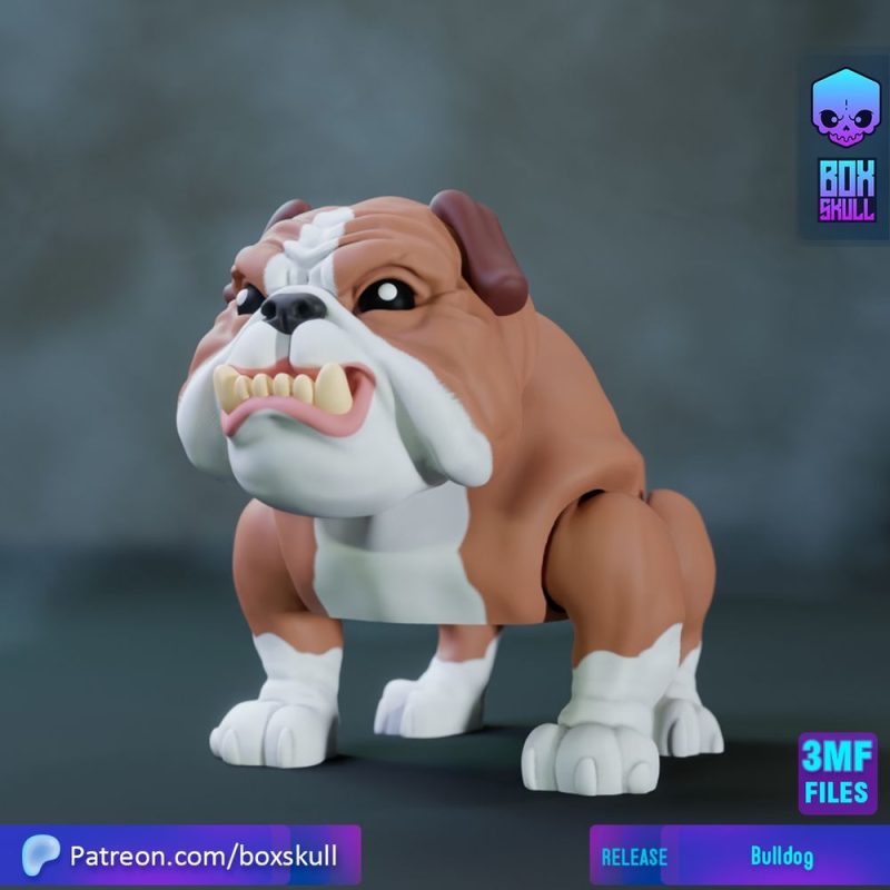 恶霸犬-3D合纵社-3D打印模型STL格式3mf格式免费下载！