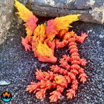 凤凰龙-3D合纵社-3D打印模型STL格式3mf格式免费下载！