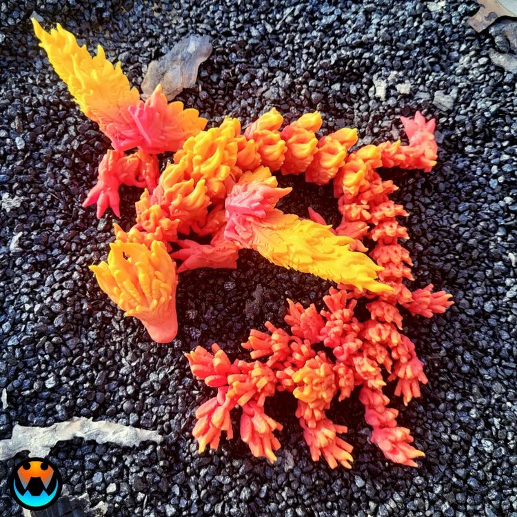 图片[2]-凤凰龙-3D合纵社-3D打印模型STL格式3mf格式免费下载！