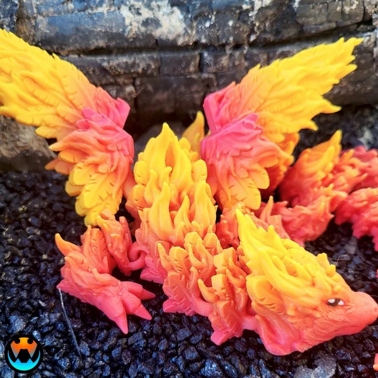 图片[4]-凤凰龙-3D合纵社-3D打印模型STL格式3mf格式免费下载！