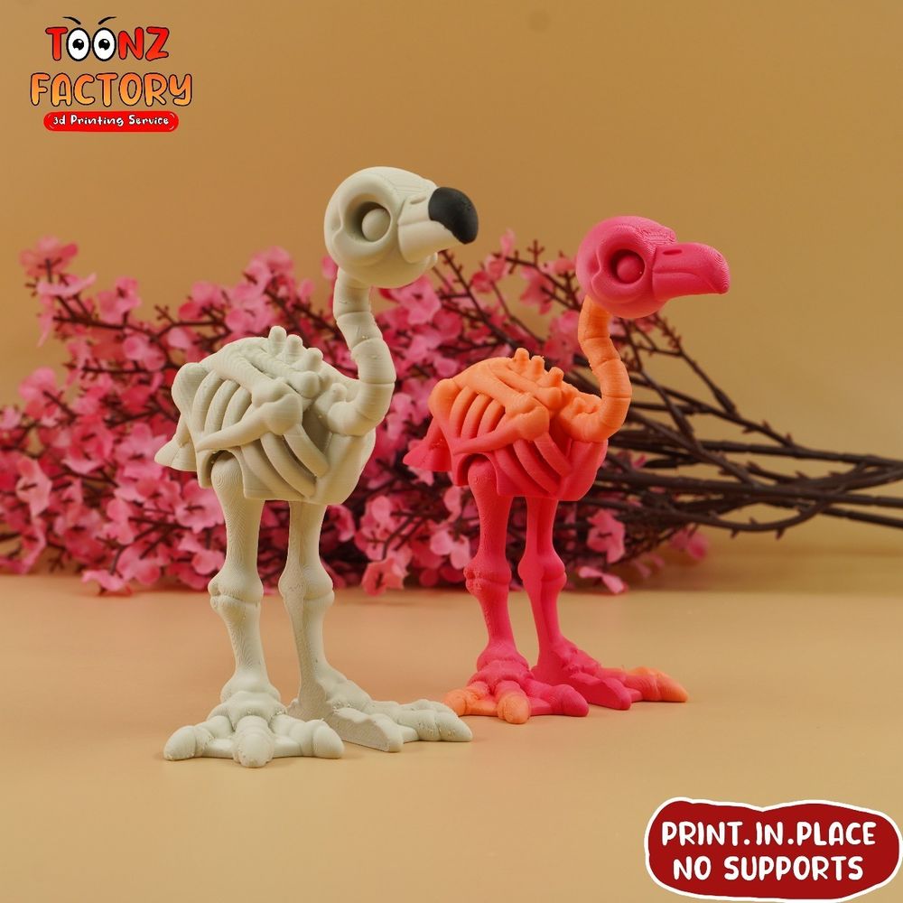 图片[2]-骨架火烈鸟-3D合纵社-3D打印模型STL格式3mf格式免费下载！