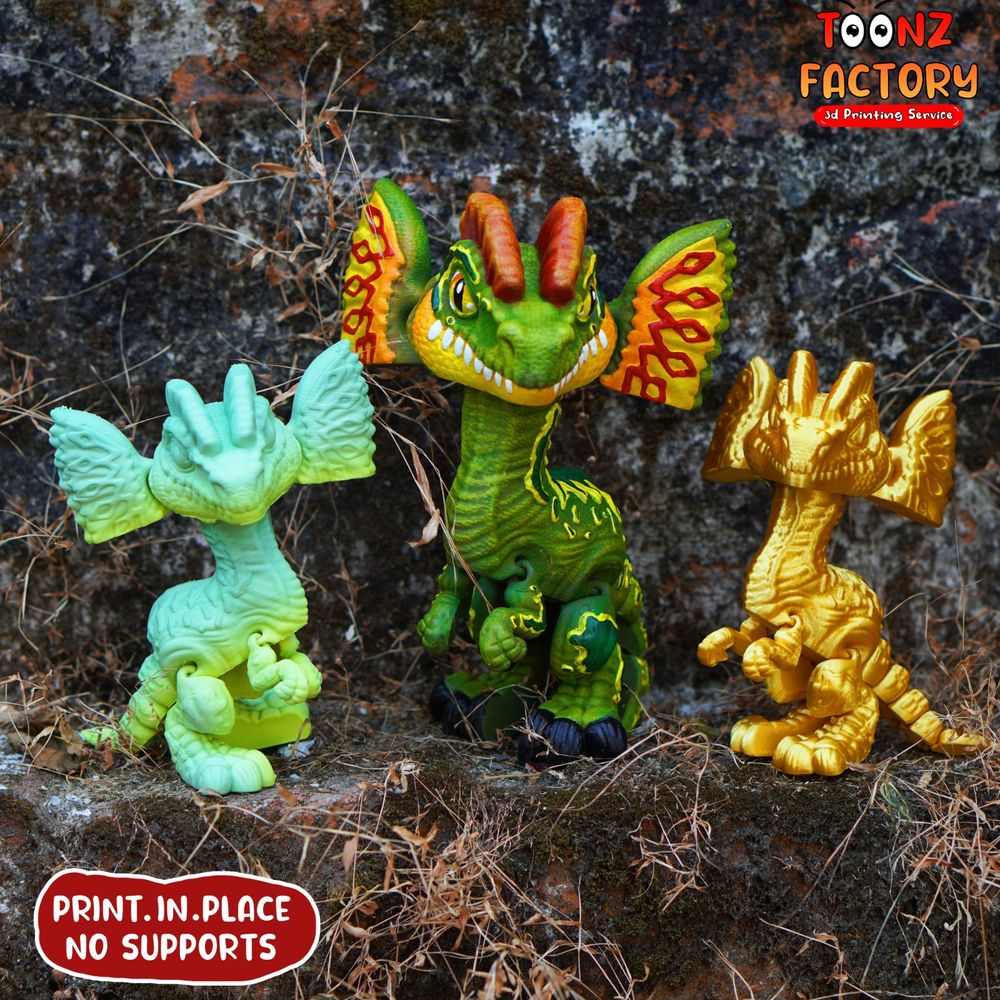 图片[3]-双嵴龙-3D合纵社-3D打印模型STL格式3mf格式免费下载！