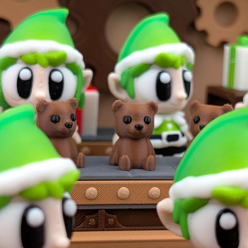 绿精灵-3D合纵社-3D打印模型STL格式3mf格式免费下载！