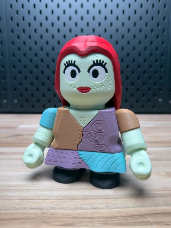 【积木玩具】圣诞夜惊魂·莎莉-3D合纵社-3D打印模型STL格式3mf格式免费下载！