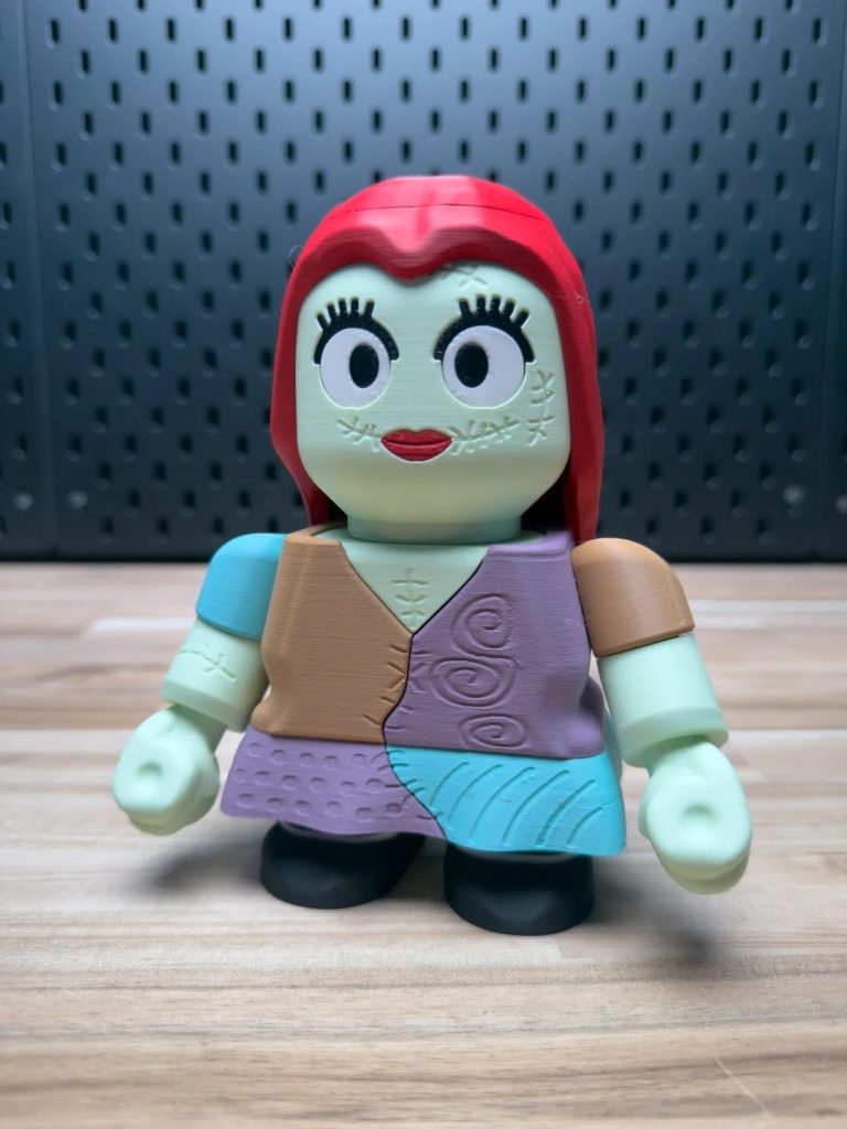 【积木玩具】圣诞夜惊魂·莎莉-3D合纵社-3D打印模型STL格式3mf格式免费下载！