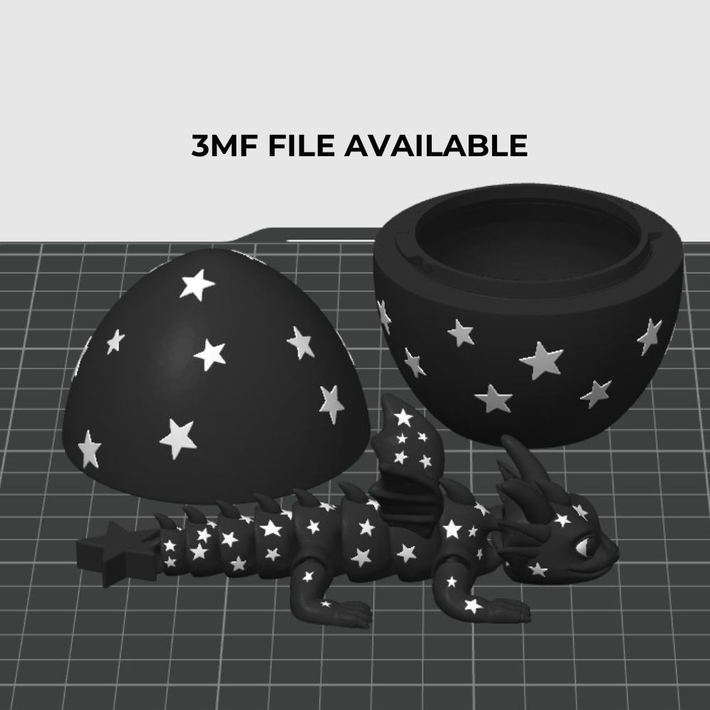 图片[2]-银河星光龙、蛋-3D合纵社-3D打印模型STL格式3mf格式免费下载！