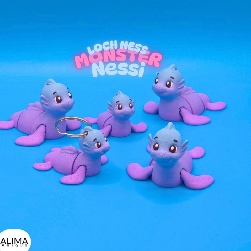 威尼斯湖水怪-3D合纵社-3D打印模型STL格式3mf格式免费下载！