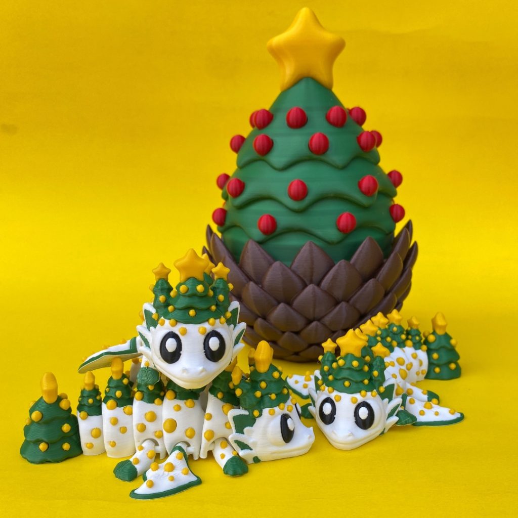 图片[3]-圣诞树龙、蛋-3D合纵社-3D打印模型STL格式3mf格式免费下载！