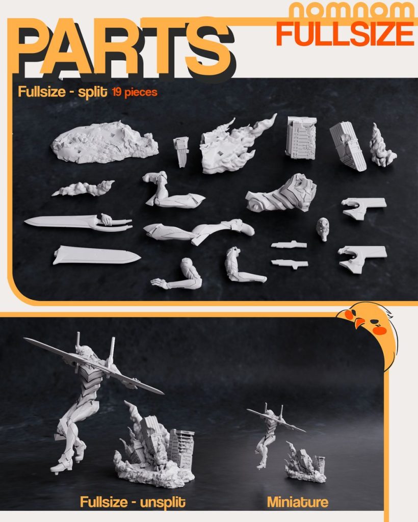 图片[2]-EVA二号机-3D合纵社-3D打印模型STL格式3mf格式免费下载！