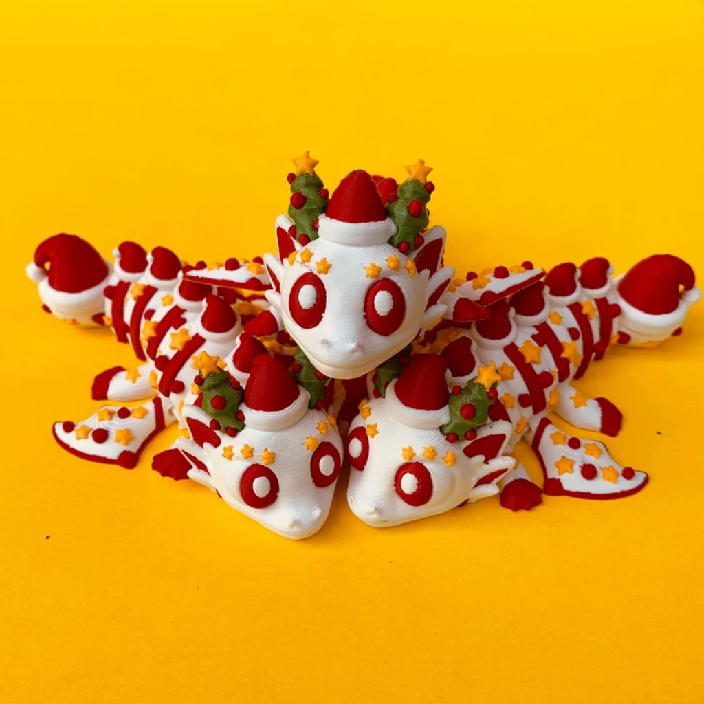 图片[2]-圣诞龙、蛋-3D合纵社-3D打印模型STL格式3mf格式免费下载！