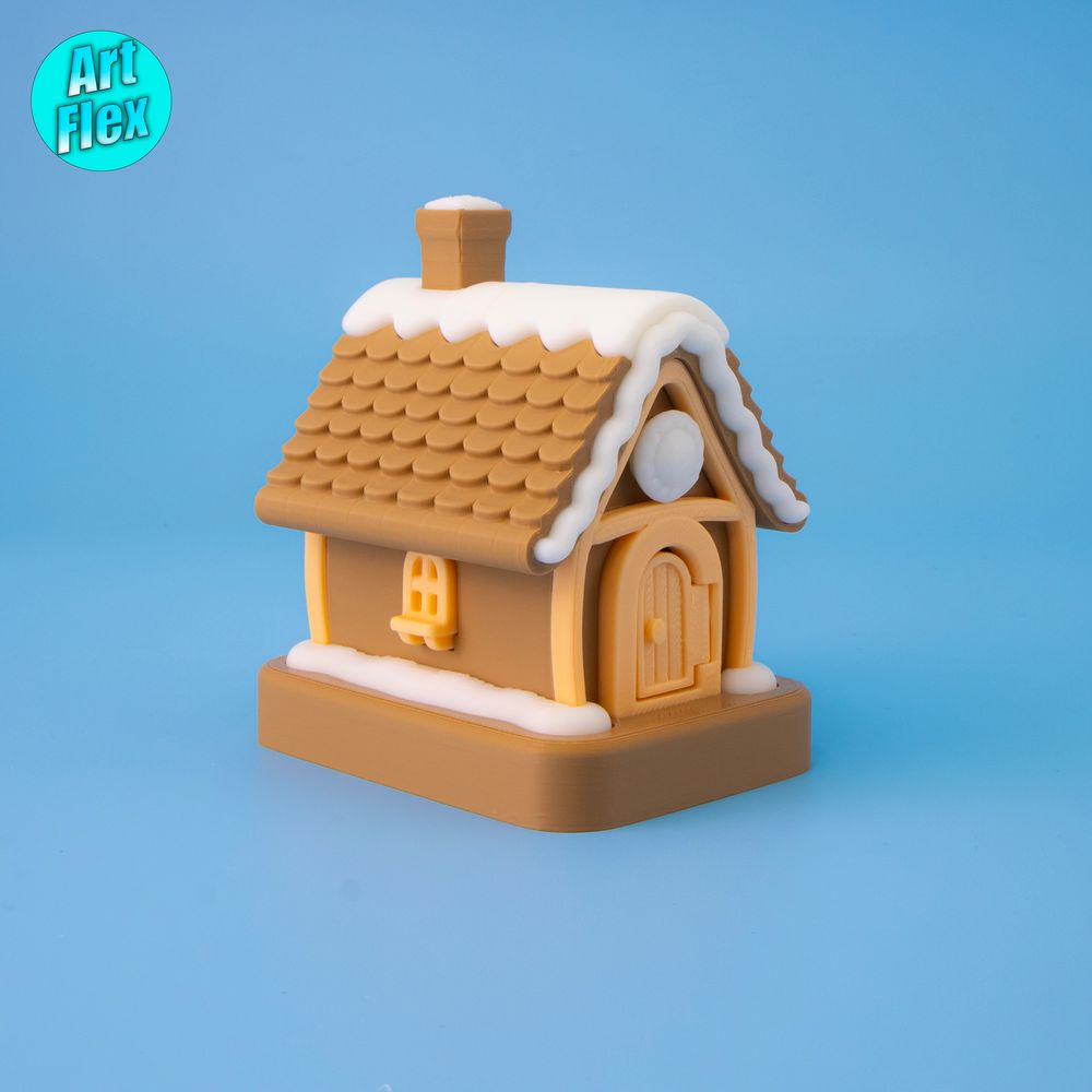 图片[3]-姜饼屋钥匙架-3D合纵社-3D打印模型STL格式3mf格式免费下载！