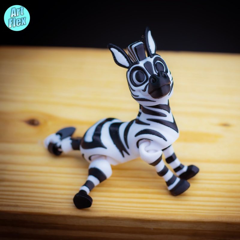 斑马-3D合纵社-3D打印模型STL格式3mf格式免费下载！