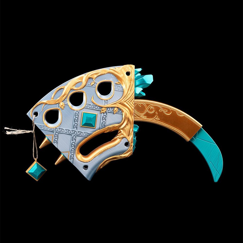 晶骸手刃-3D合纵社-3D打印模型STL格式3mf格式免费下载！