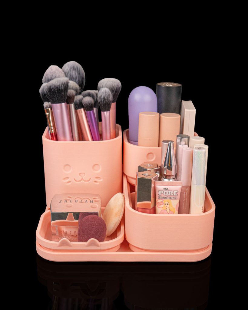 珠宝和化妆品收纳盒-3D合纵社-3D打印模型STL格式3mf格式免费下载！