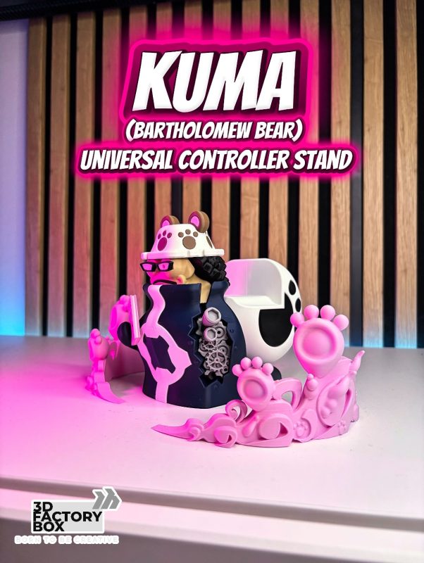 【海贼王】巴索罗缪·大熊 手柄支架-3D合纵社-3D打印模型STL格式3mf格式免费下载！