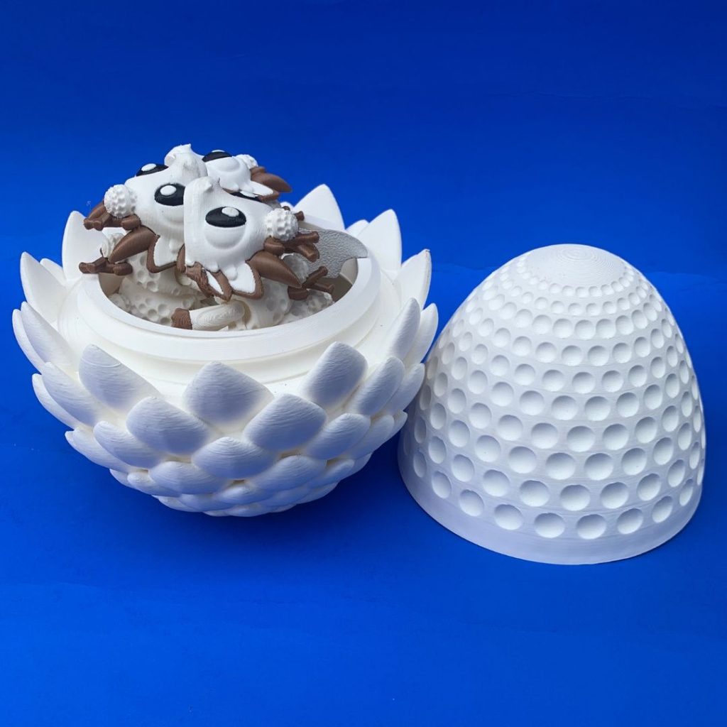 图片[3]-曲棍球龙、蛋-3D合纵社-3D打印模型STL格式3mf格式免费下载！