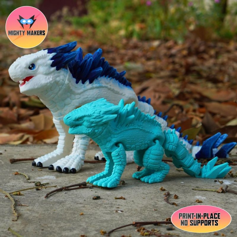 晶岩兽-3D合纵社-3D打印模型STL格式3mf格式免费下载！