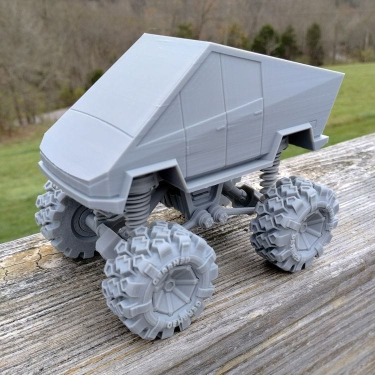 图片[3]-未来感卡通赛博卡车模型-3D合纵社-3D打印模型STL格式3mf格式免费下载！