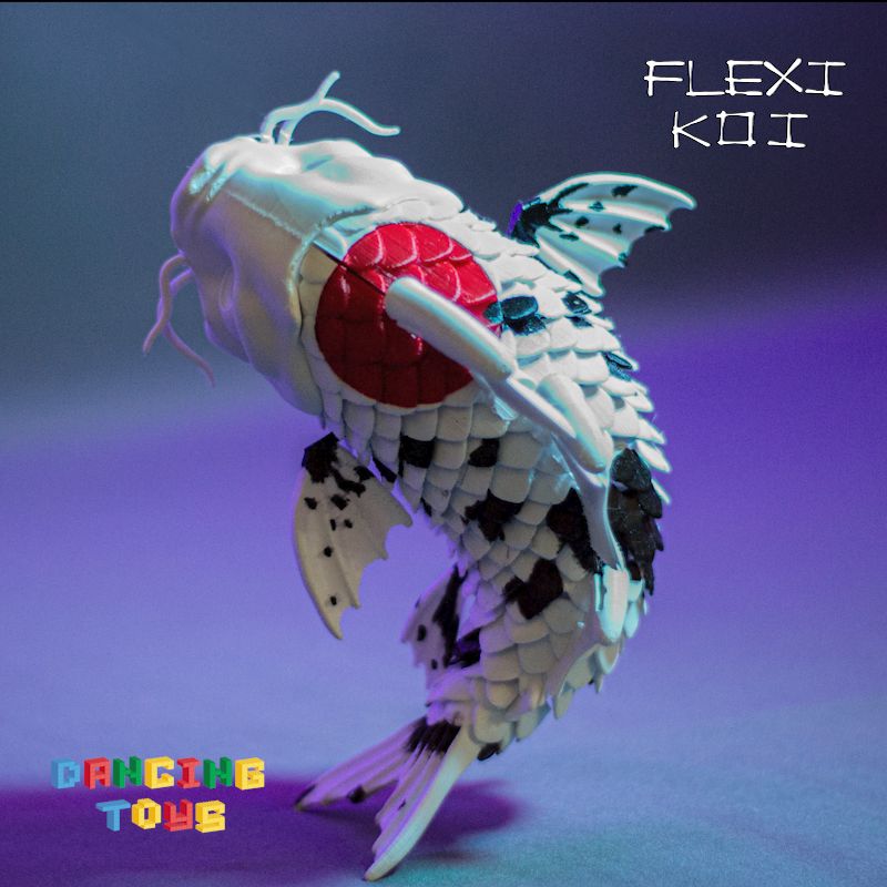 锦鲤-3D合纵社-3D打印模型STL格式3mf格式免费下载！