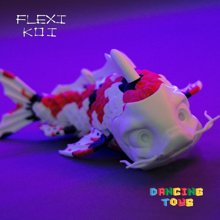 图片[2]-锦鲤-3D合纵社-3D打印模型STL格式3mf格式免费下载！