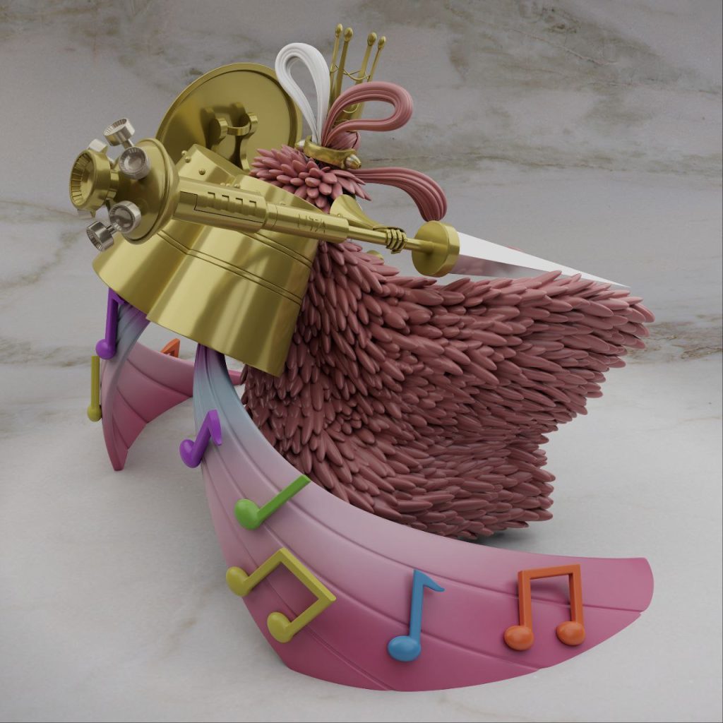 图片[2]-【海贼王】乌塔-3D合纵社-3D打印模型STL格式3mf格式免费下载！