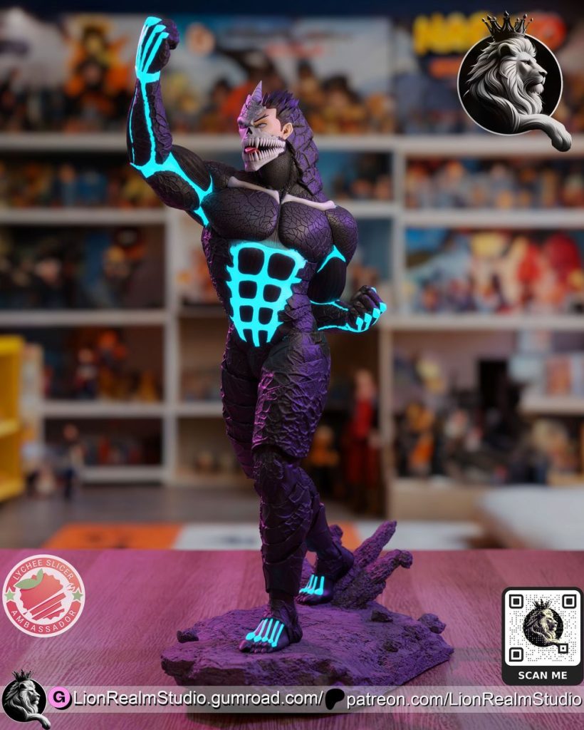 图片[4]-怪兽8号-3D合纵社-3D打印模型STL格式3mf格式免费下载！