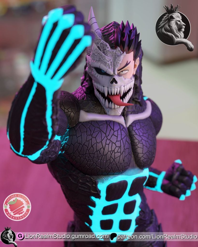 图片[3]-怪兽8号-3D合纵社-3D打印模型STL格式3mf格式免费下载！