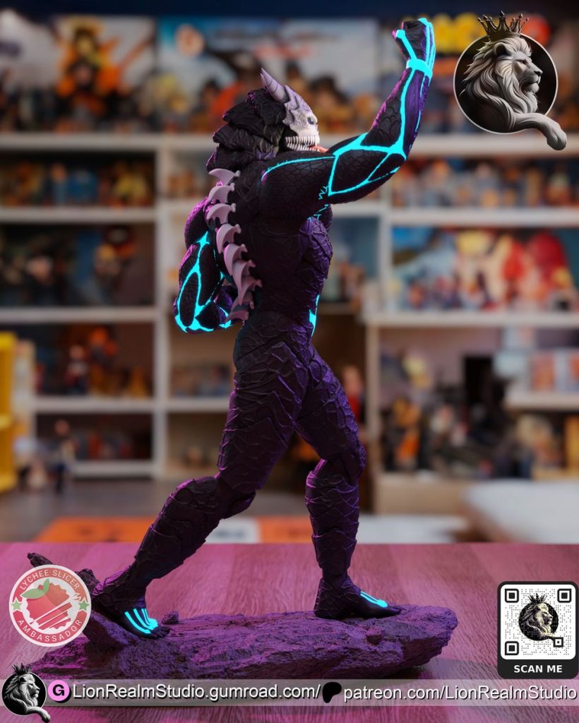 图片[2]-怪兽8号-3D合纵社-3D打印模型STL格式3mf格式免费下载！