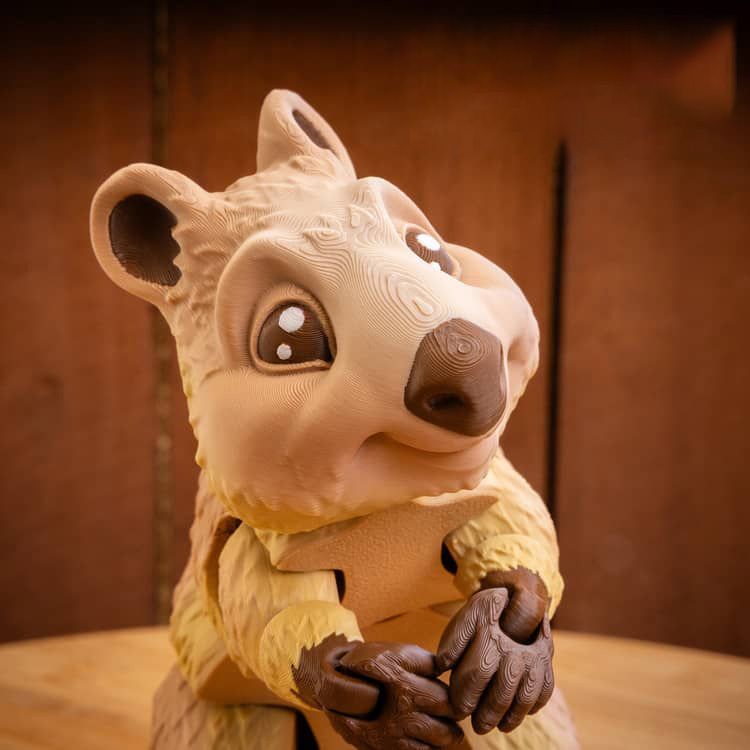 图片[4]-MatMire Makes NO:022 短尾矮袋鼠 小松鼠-3D合纵社-3D打印模型STL格式3mf格式免费下载！