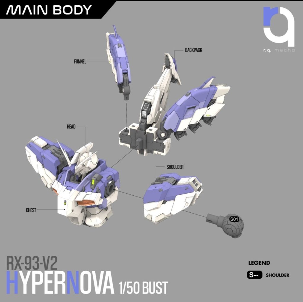 rockyq海牛BUST_1-50-3D合纵社-3D打印模型STL格式3mf格式免费下载！