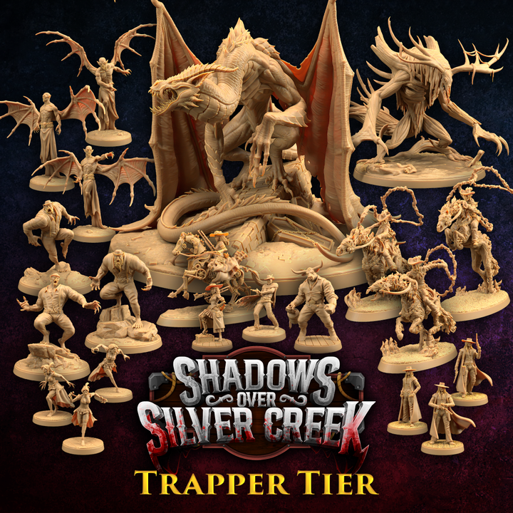 银溪之影 微缩模型 龙族捕猎者公会-3D合纵社-3D打印模型STL格式3mf格式免费下载！