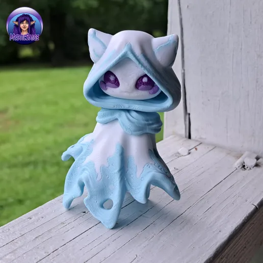 图片[3]-漂浮幽灵 Fantasma flotante-3D合纵社-3D打印模型STL格式3mf格式免费下载！