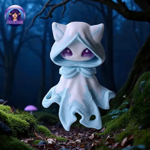 图片[5]-漂浮幽灵 Fantasma flotante-3D合纵社-3D打印模型STL格式3mf格式免费下载！