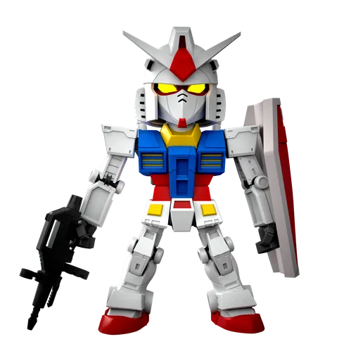 图片[5]-迷你RX-78高达-3D合纵社-3D打印模型STL格式3mf格式免费下载！