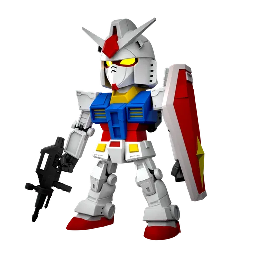 图片[4]-迷你RX-78高达-3D合纵社-3D打印模型STL格式3mf格式免费下载！