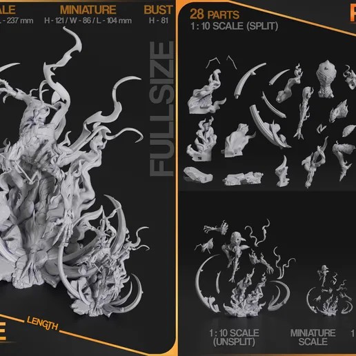 图片[4]-贝鲁暗影 我独自升级 暗影士兵-3D合纵社-3D打印模型STL格式3mf格式免费下载！