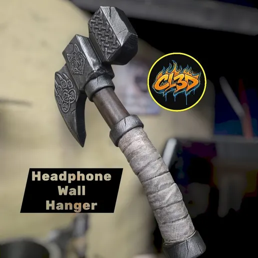 图片[2]-斧头冰箱贴-3D合纵社-3D打印模型STL格式3mf格式免费下载！