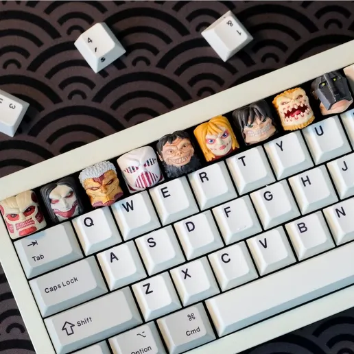 图片[5]-进击的巨人主题键帽系列-3D合纵社-3D打印模型STL格式3mf格式免费下载！