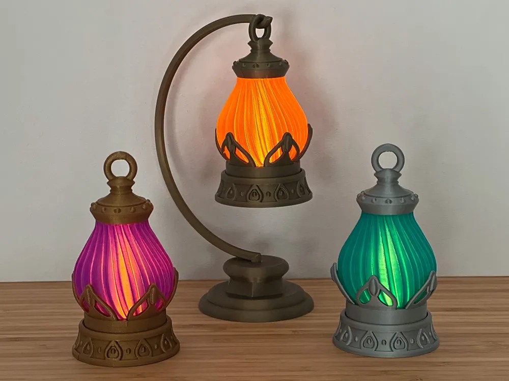 图片[2]-奇幻迷你茶灯灯笼-3D合纵社-3D打印模型STL格式3mf格式免费下载！