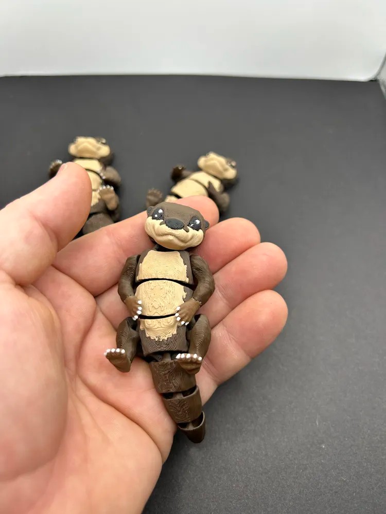 河獭-3D合纵社-3D打印模型STL格式3mf格式免费下载！