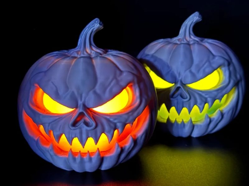 万圣节南瓜-3D合纵社-3D打印模型STL格式3mf格式免费下载！