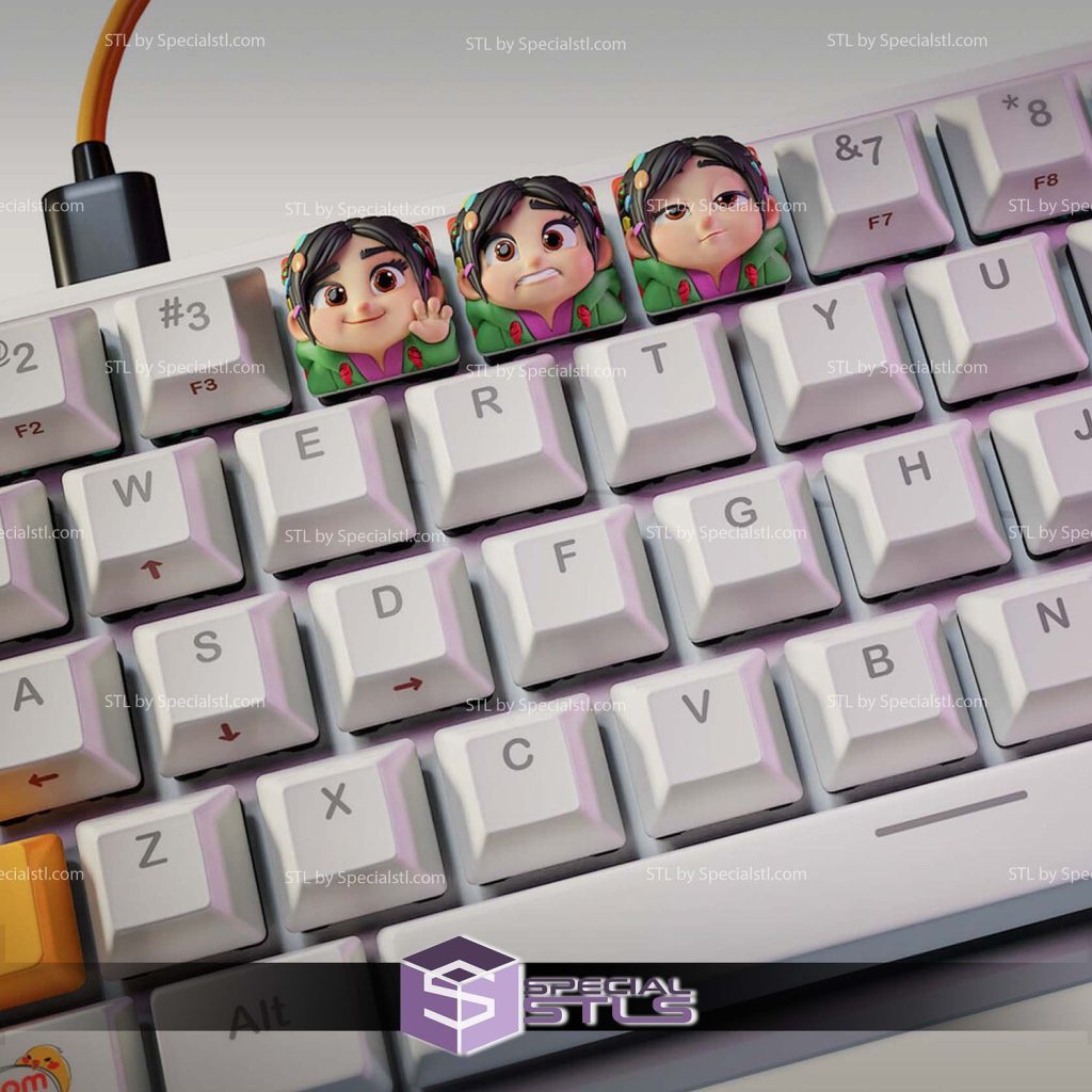 无敌破坏王 瓦妮洛普-3D合纵社-3D打印模型STL格式3mf格式免费下载！