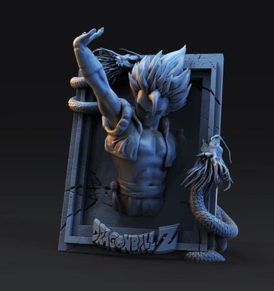 【龙珠】悟天克斯-3D合纵社-3D打印模型STL格式3mf格式免费下载！