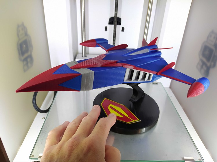 【行星之战】凤凰号飞船-3D合纵社-3D打印模型STL格式3mf格式免费下载！