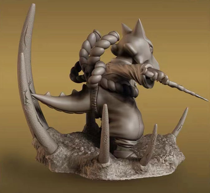 图片[3]-【宠物小精灵】卡拉卡拉君麻吕版-3D合纵社-3D打印模型STL格式3mf格式免费下载！