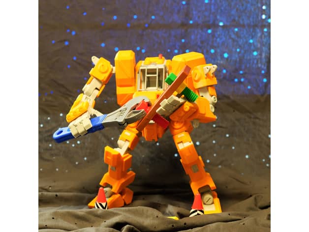 图片[4]-重型建筑助行机器人-3D合纵社-3D打印模型STL格式3mf格式免费下载！