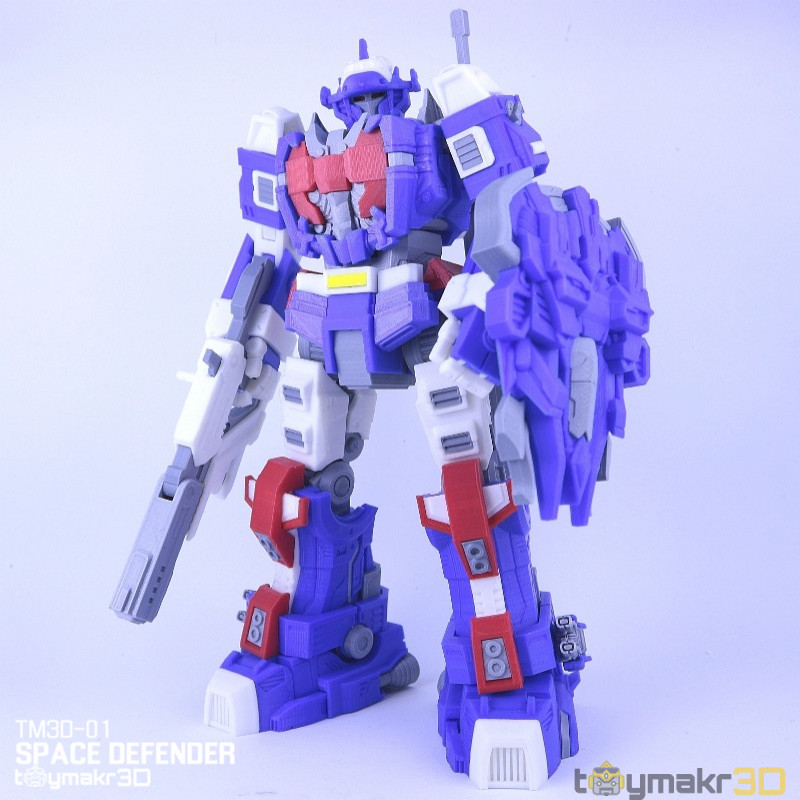 【变形金刚】太空堡垒-超级佐德-3D合纵社-3D打印模型STL格式3mf格式免费下载！