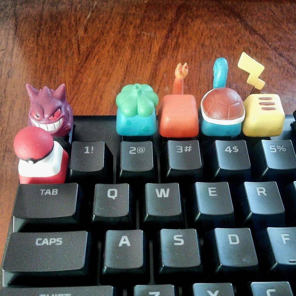 【宠物小精灵】键盘帽-3D合纵社-3D打印模型STL格式3mf格式免费下载！